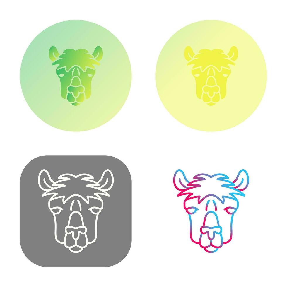 Alpaca Vector Icon