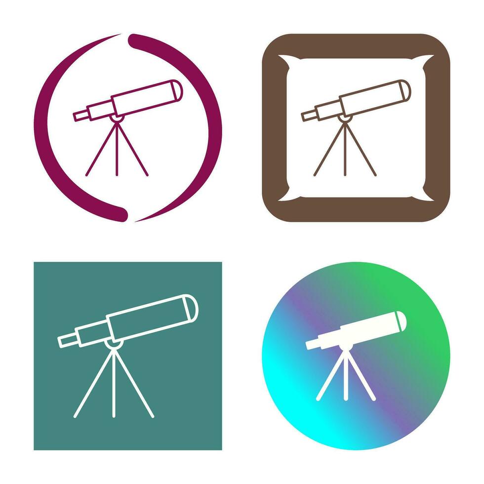 Telescope Vector Icon