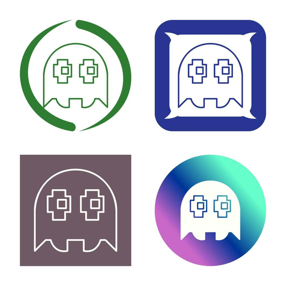 Unique Game Character Vector Icon
