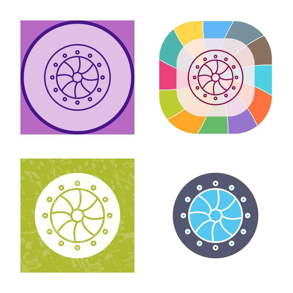 Unique Optical Diaphram Vector Icon