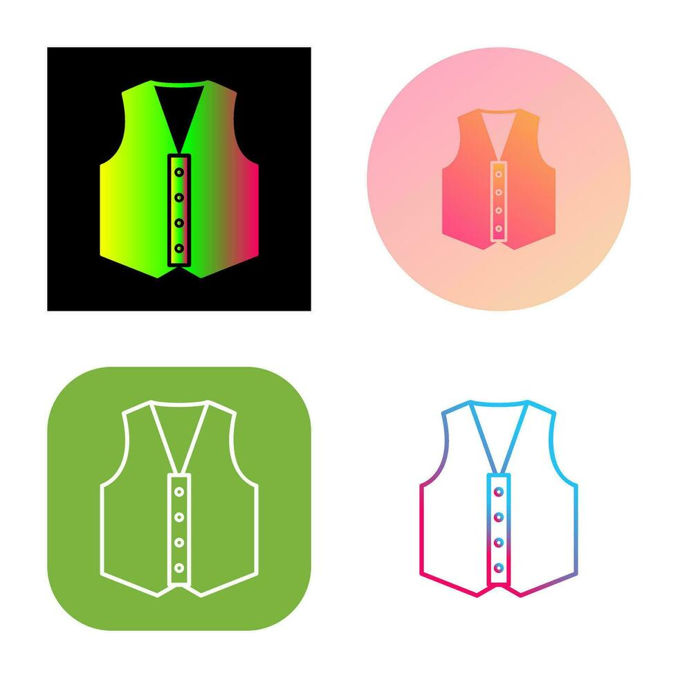 Vest Vector Icon