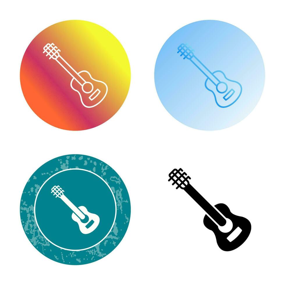 icono de vector de guitarra