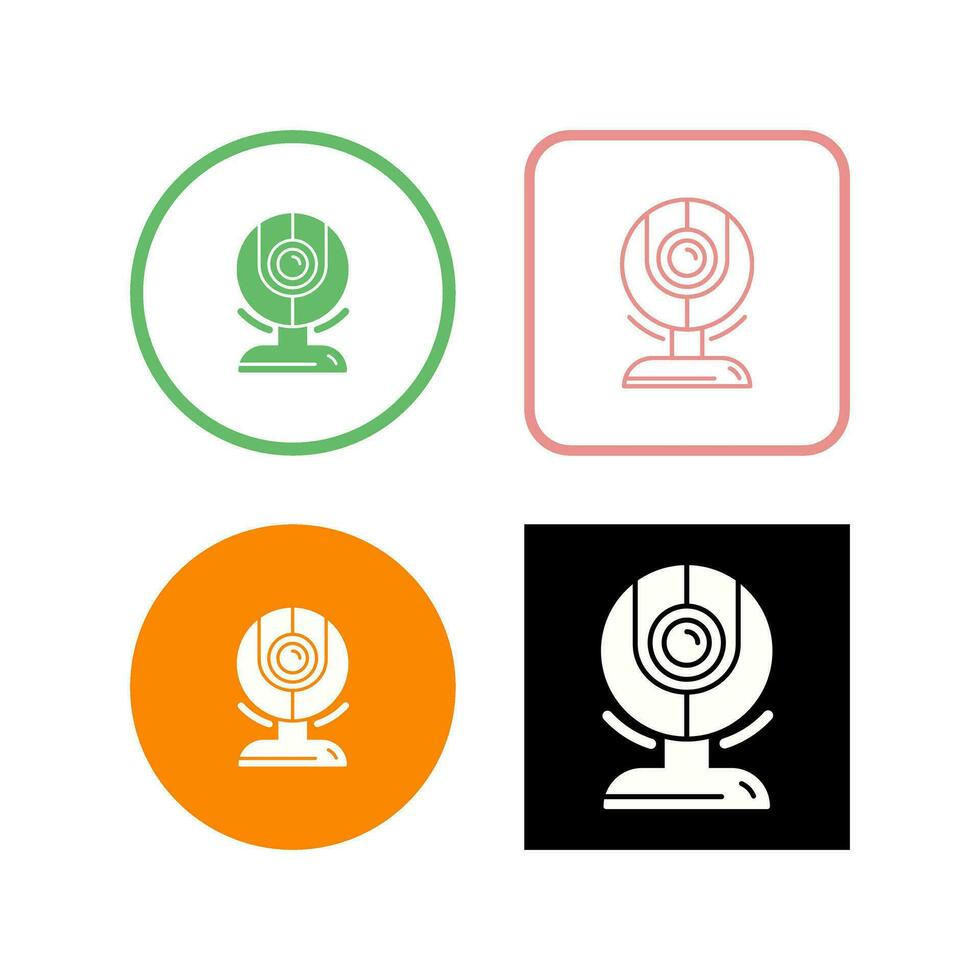 Web Cam Vector Icon