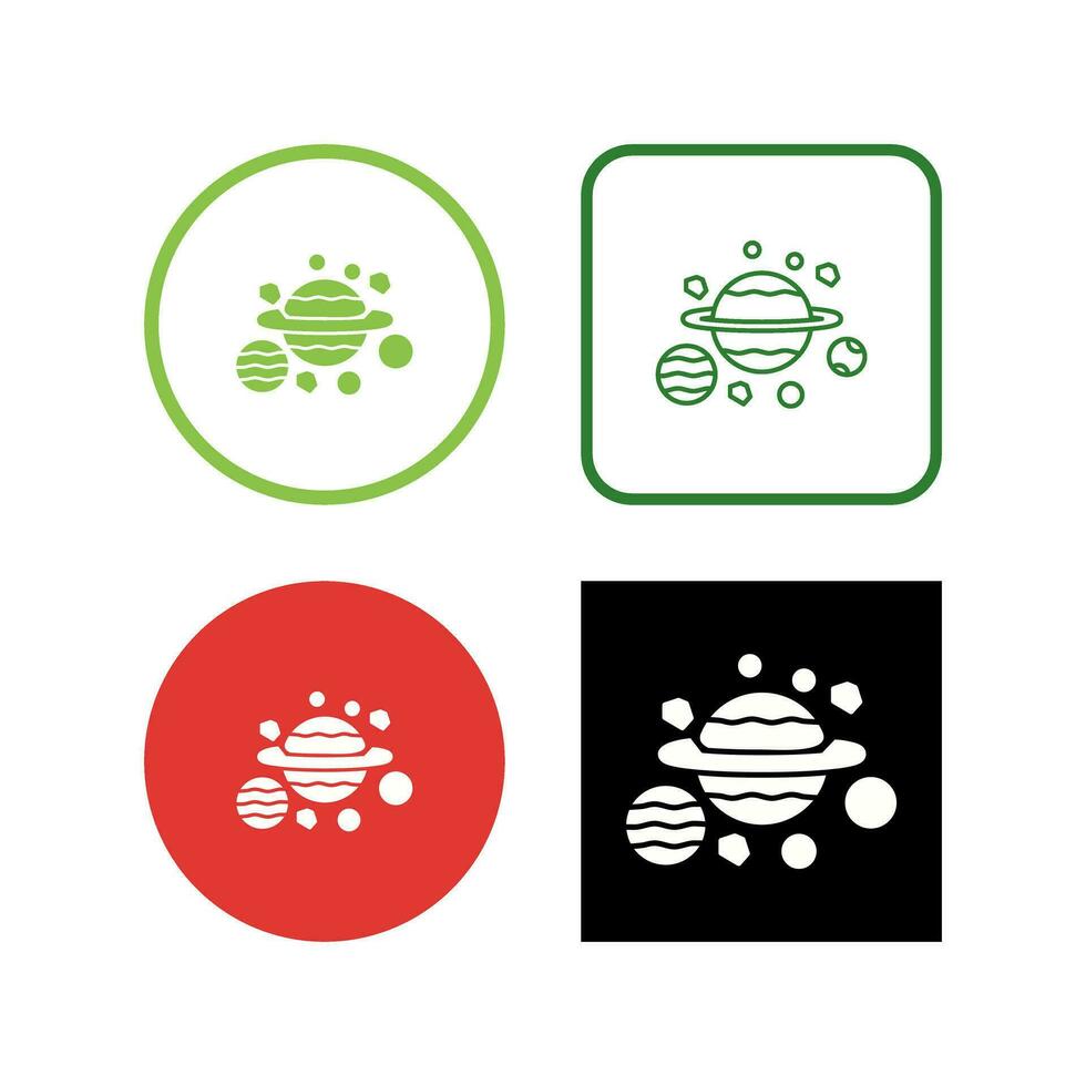 Planets Vector Icon