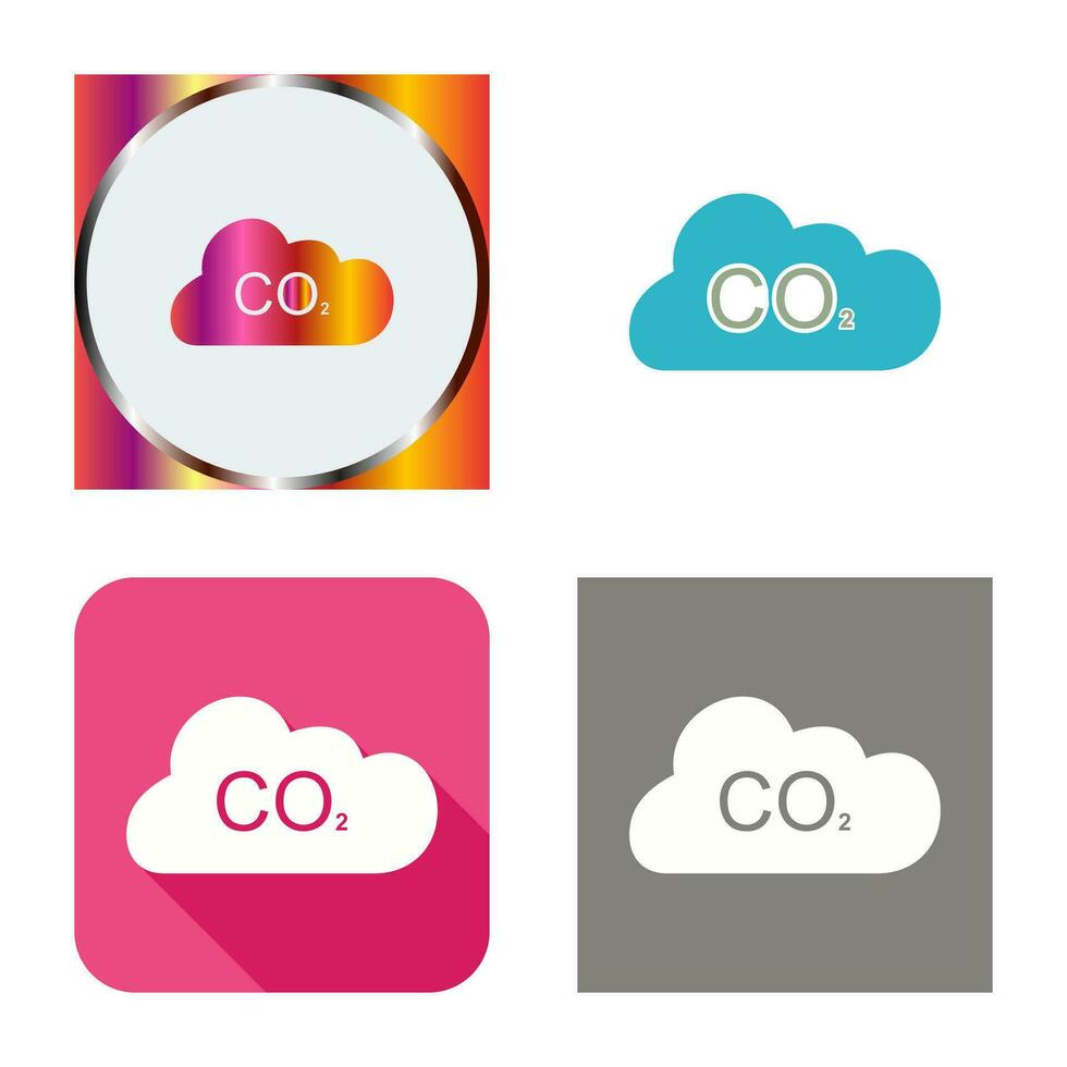 Carbon Dioxide Vector Icon