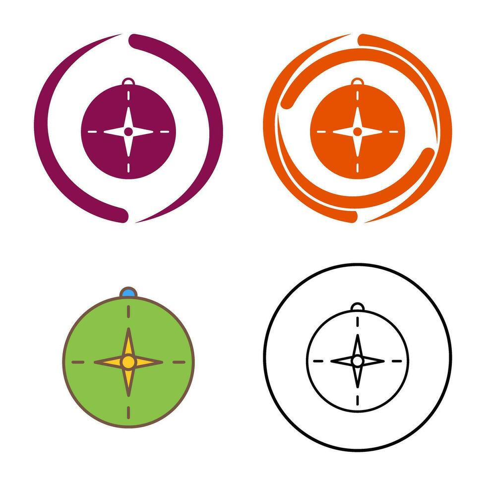 Compass Vector Icon