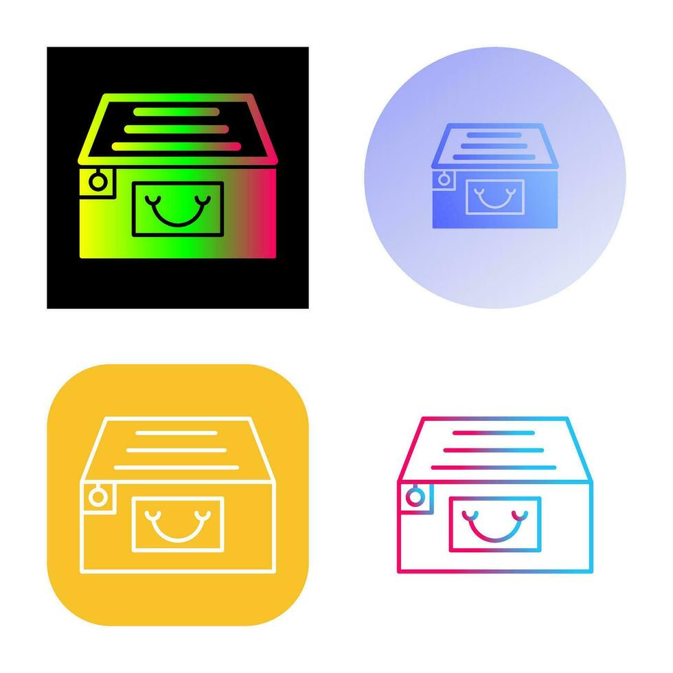 File Cabinet Vector Icon