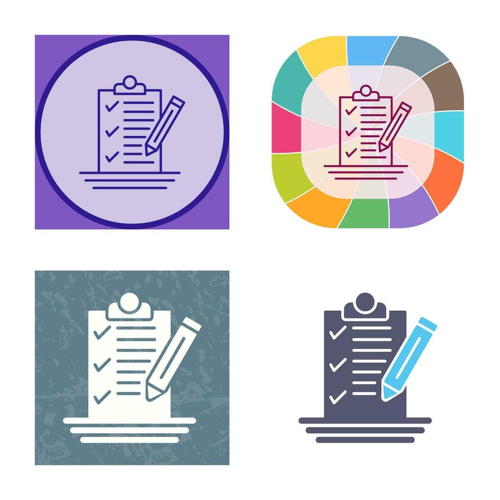 Check List Vector Icon