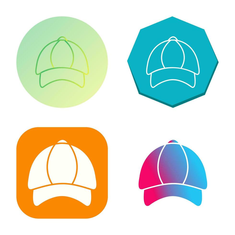 P Cap Vector Icon
