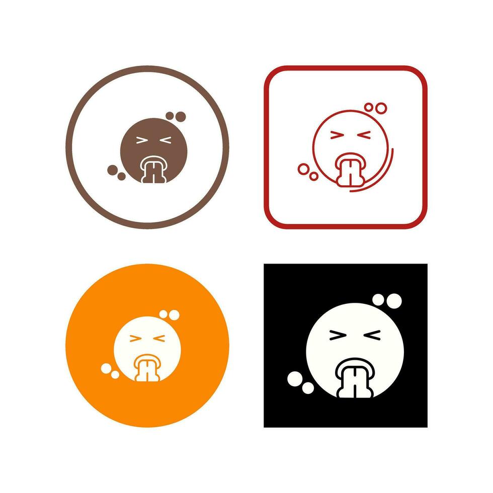 Vomit Vector Icon