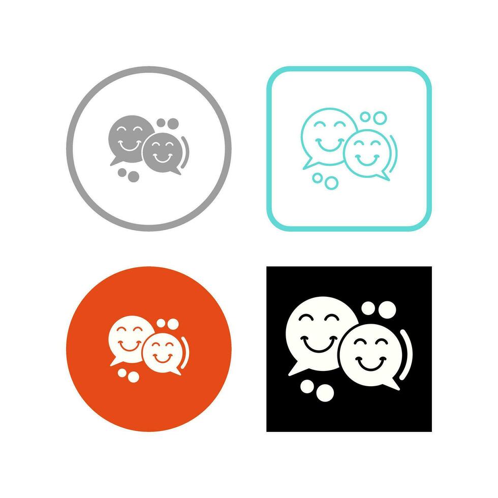 Chatting Vector Icon