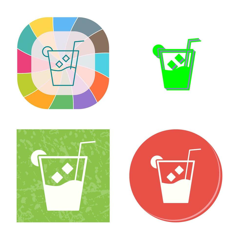 Unique Whiskey Sour Vector Icon