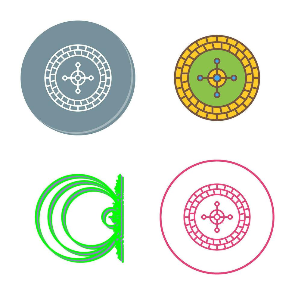 Roulette Vector Icon