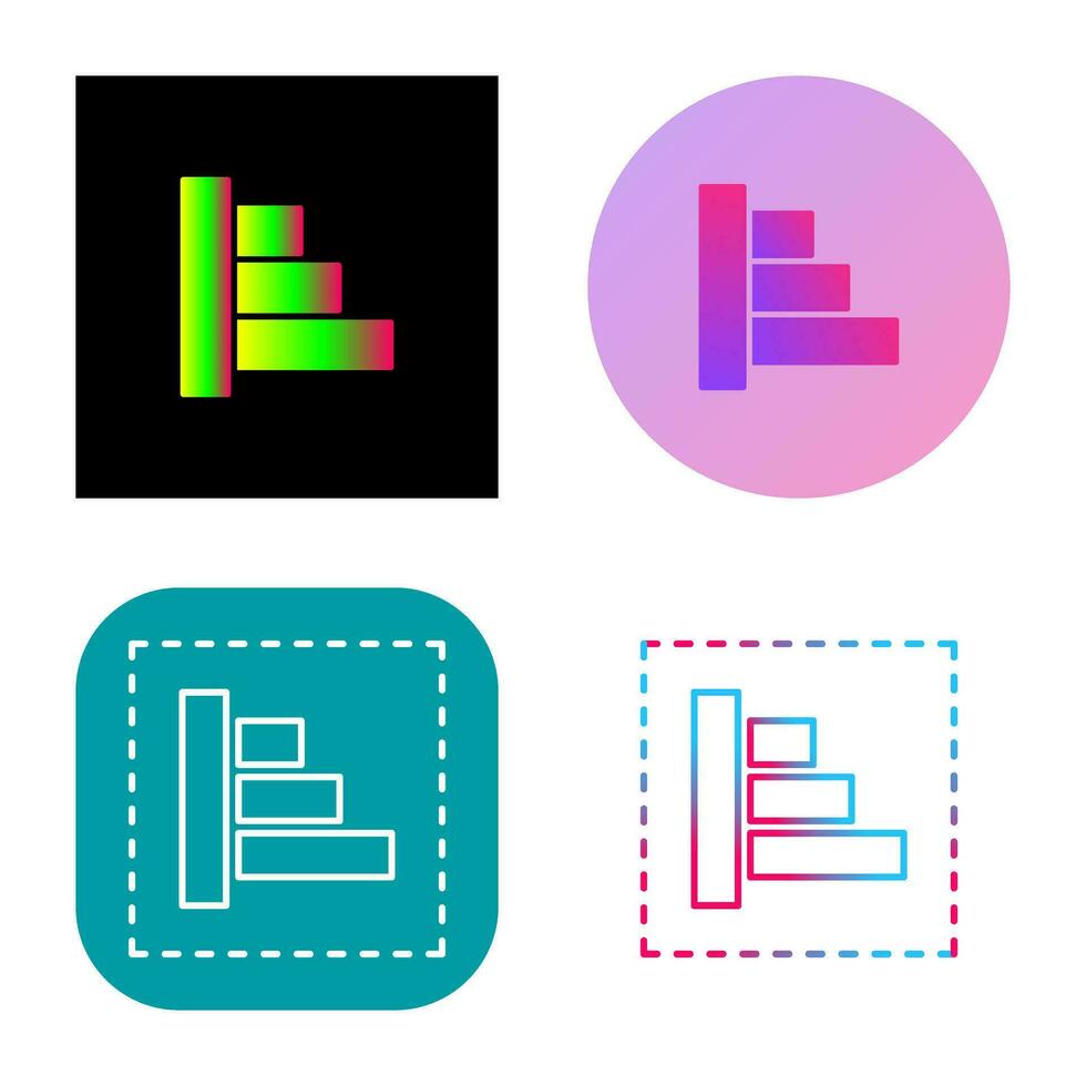 Object Alignment Vector Icon