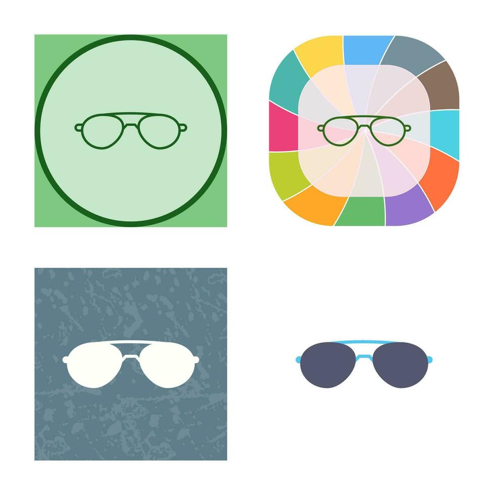 icono de vector de gafas de sol