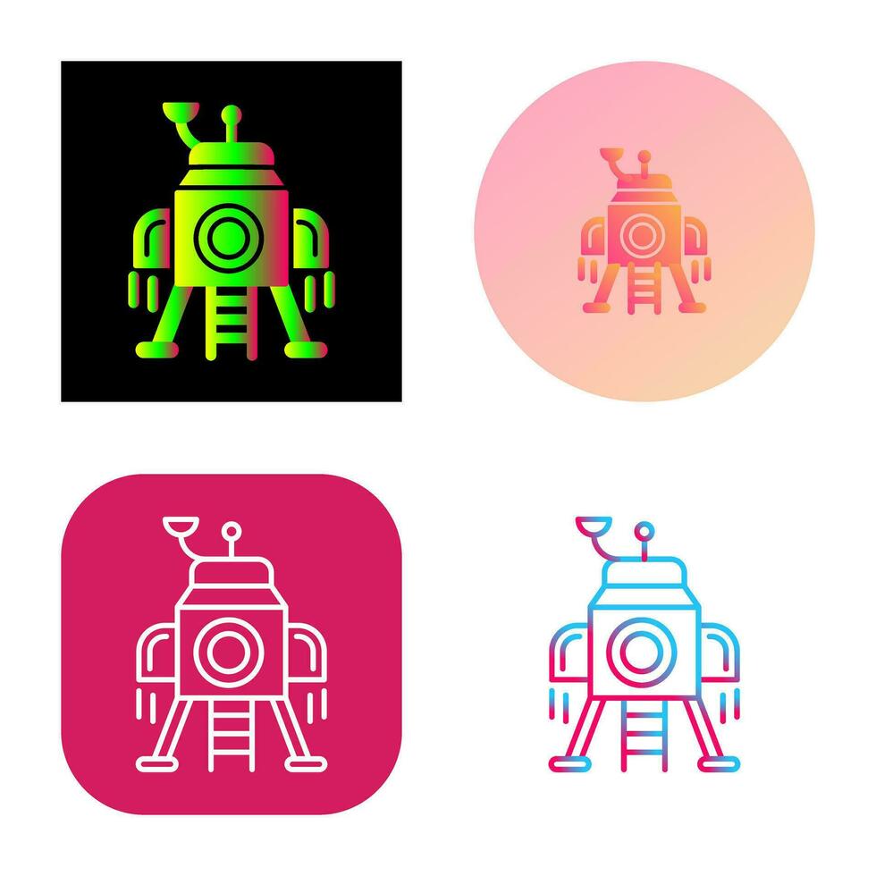 Lander Vector Icon