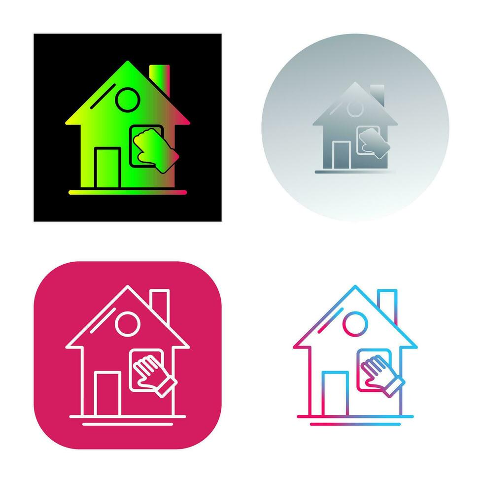 House Cleaning Vector Icon