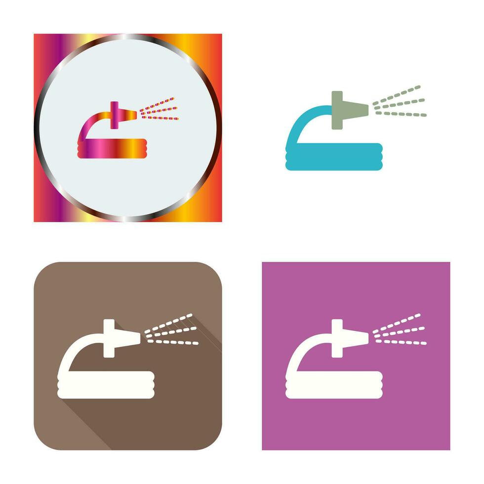 Unique Spraying Water Vector Icon