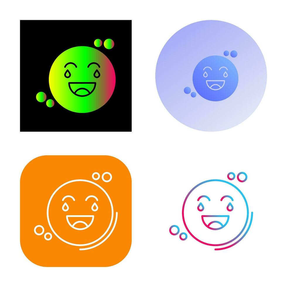 Loughing Vector Icon