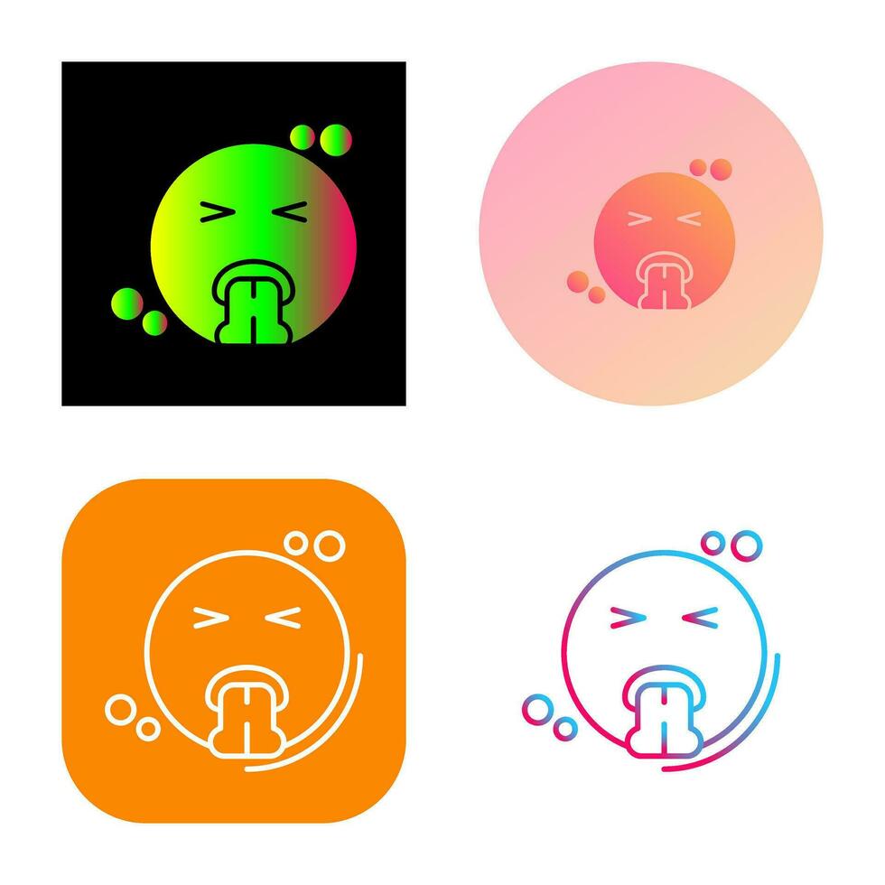 Vomit Vector Icon