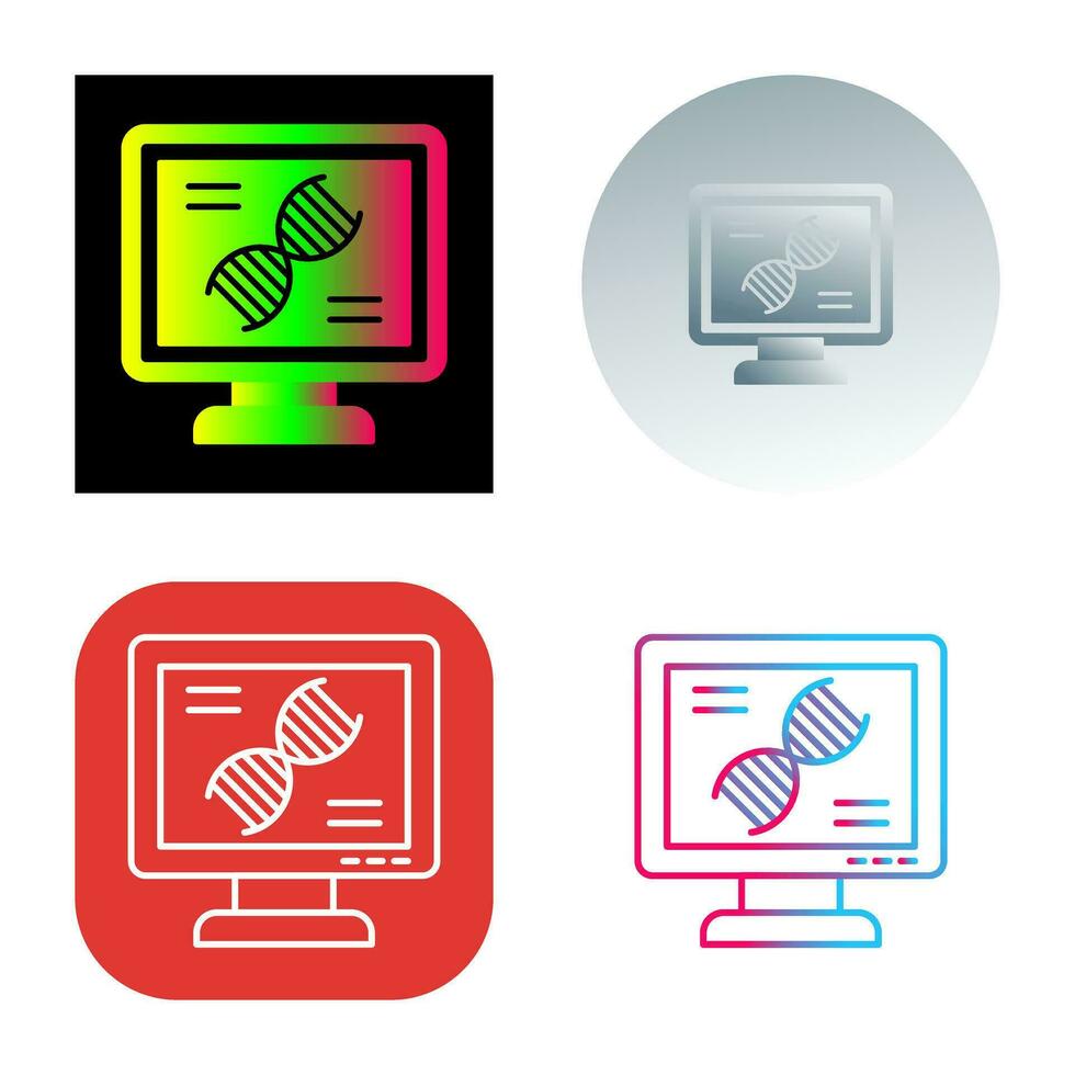 Dna Test Vector Icon