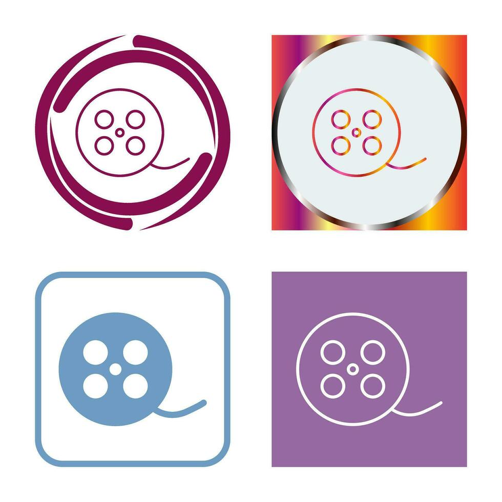 Reel Vector Icon