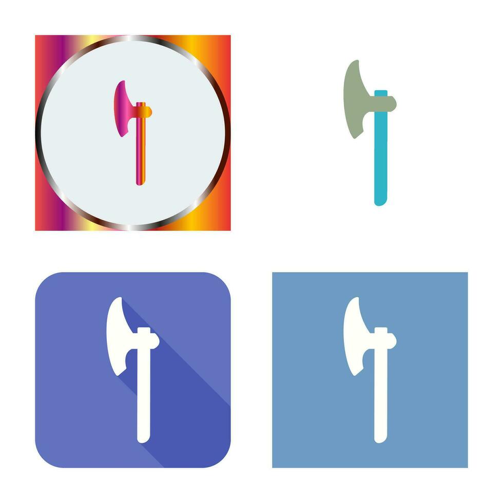 Unique Axe Vector Icon