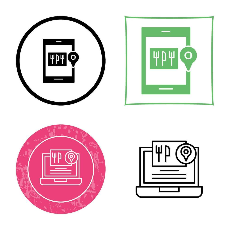 Food Delivery Vector Icon