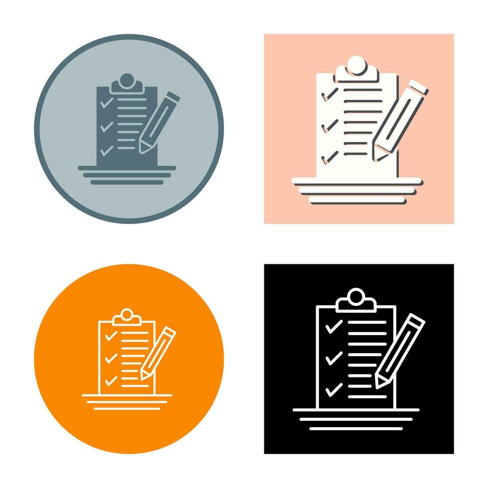 Check List Vector Icon