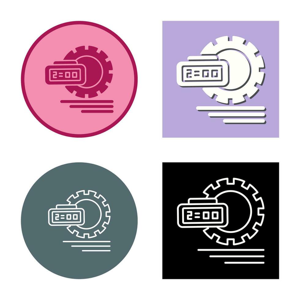 Time Management Vector Icon