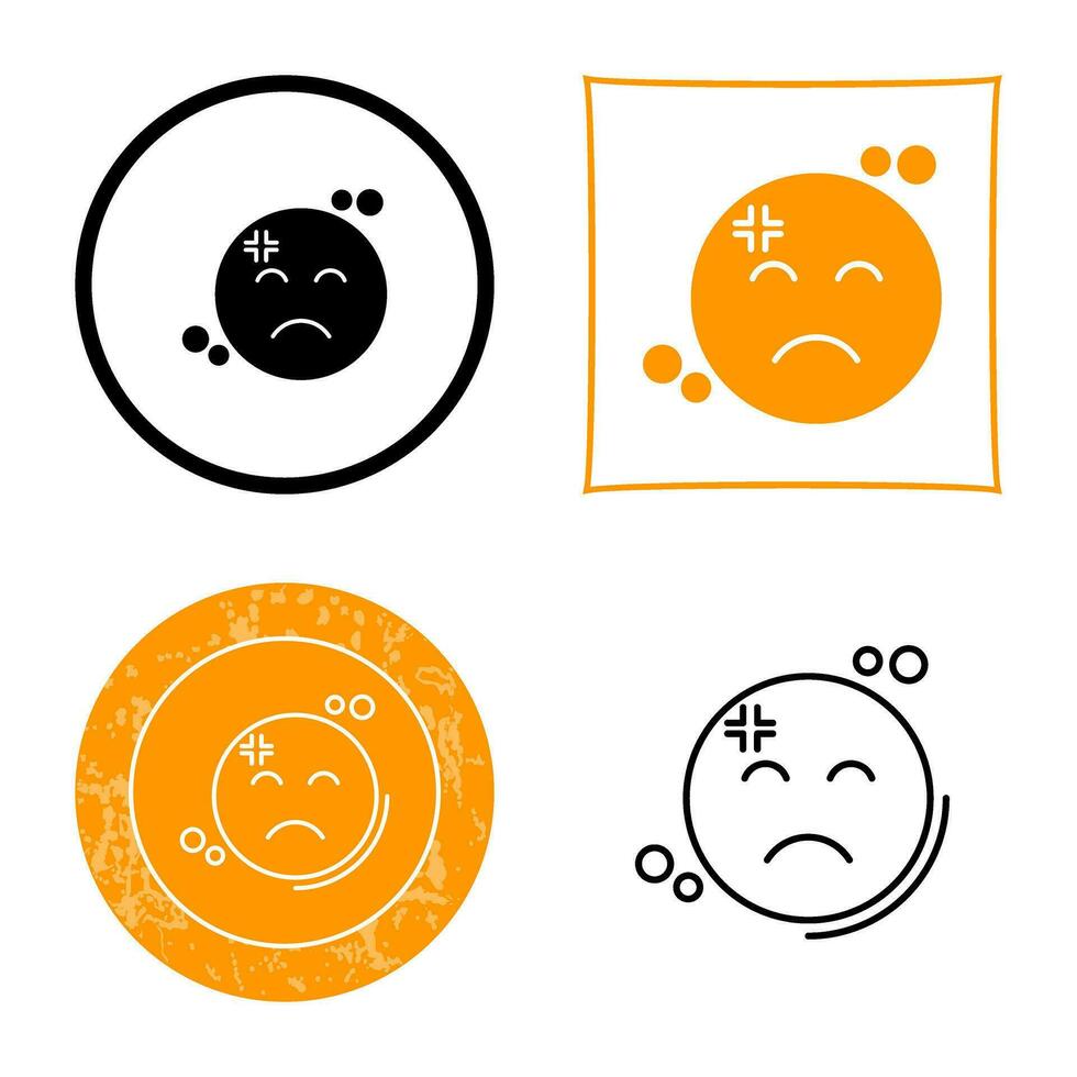 Dissapointment Vector Icon