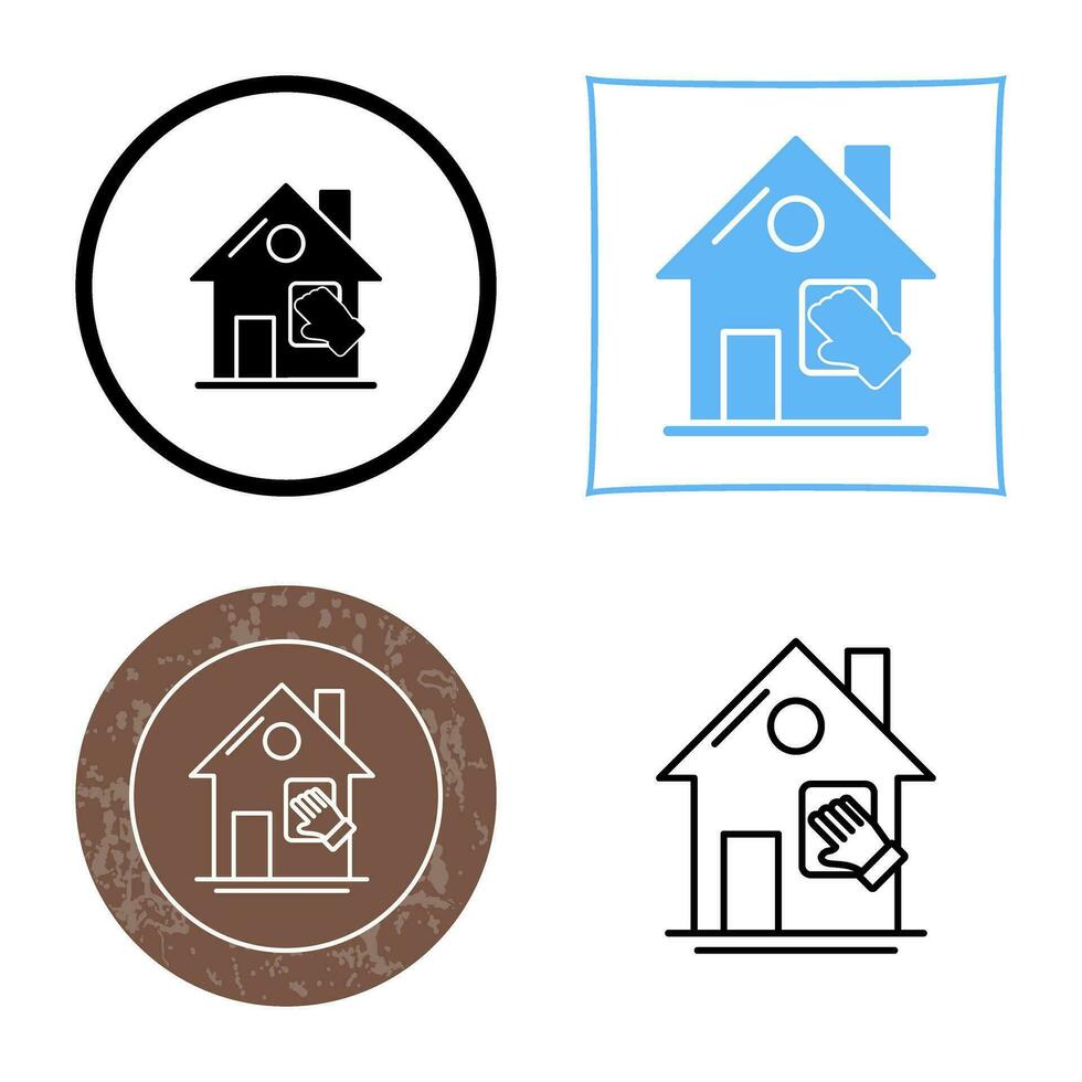 House Cleaning Vector Icon