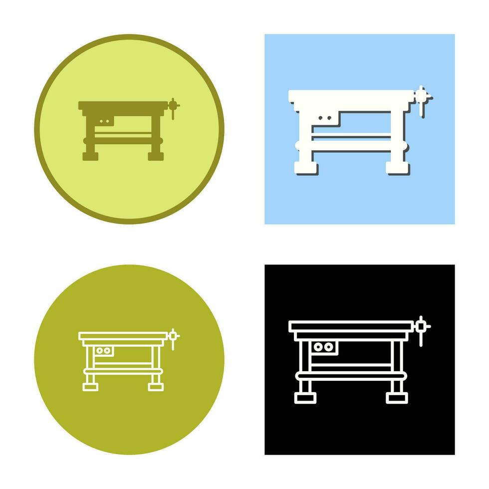 Work Bench Vector Icon