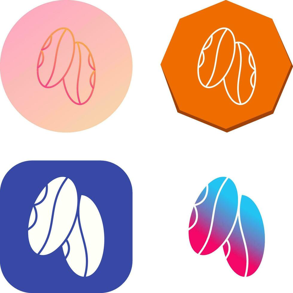 Coffee Grain Vector Icon