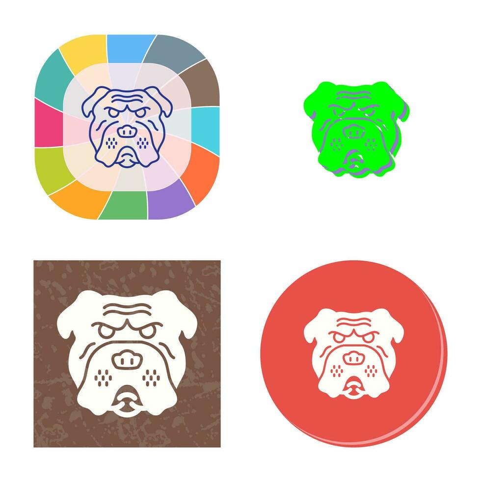 Bulldog Vector Icon
