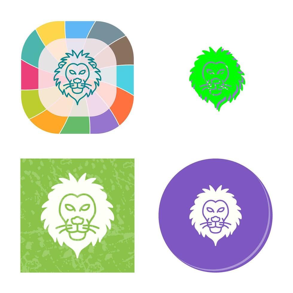 Lion Vector Icon