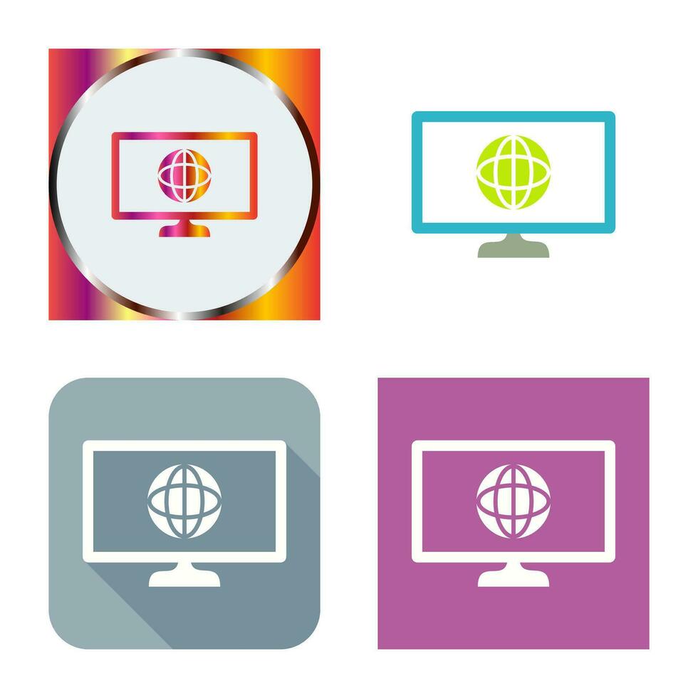 Unique Intranet Vector Icon