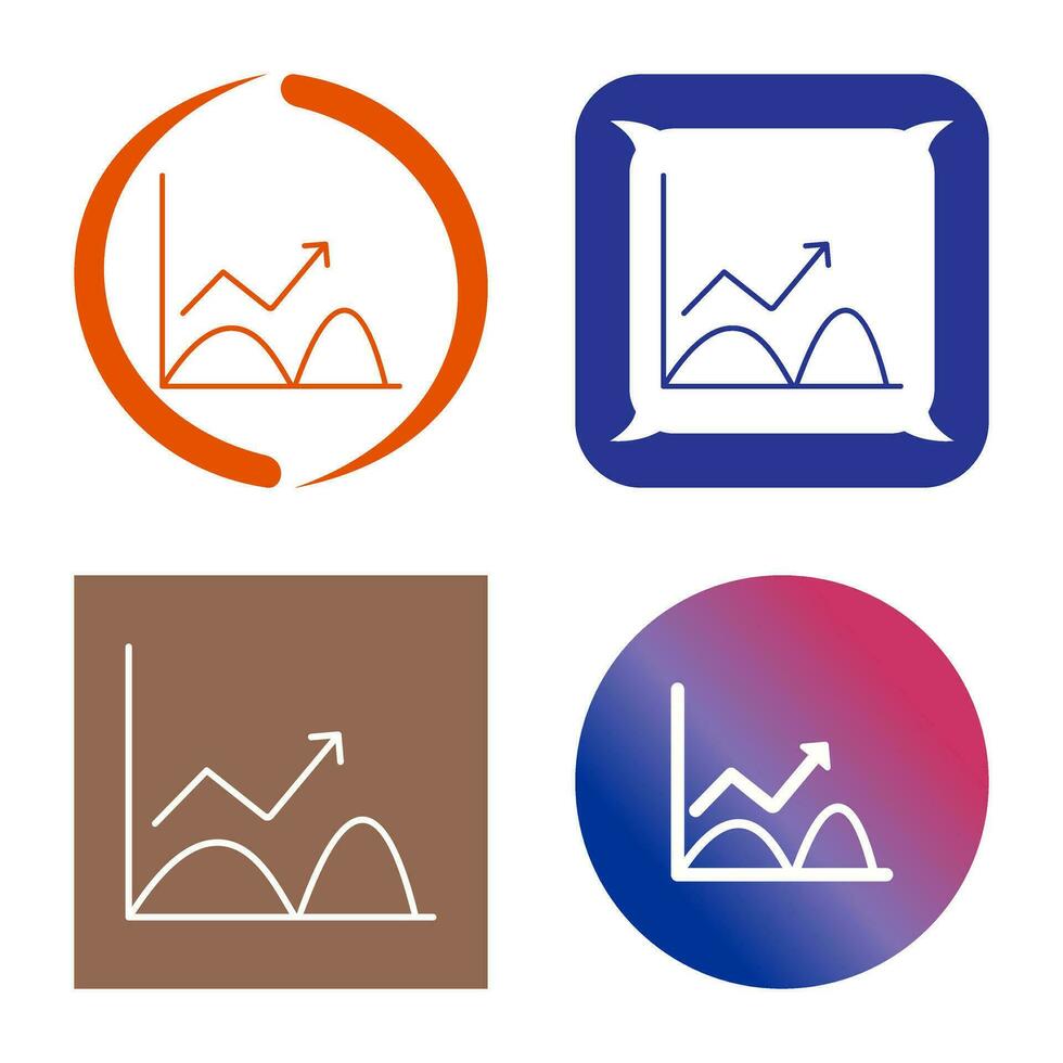 Trend in Graph Vector Icon