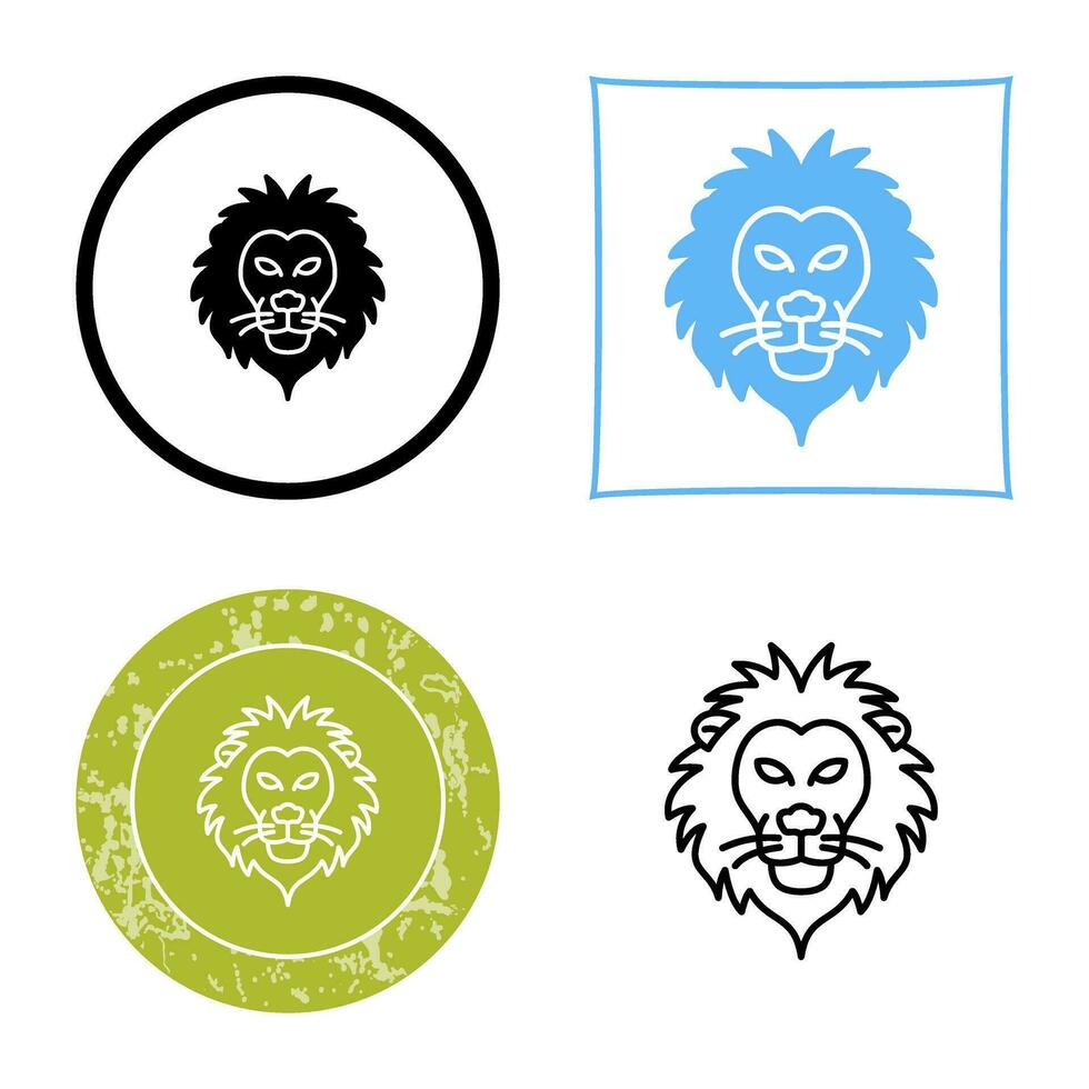 Lion Vector Icon