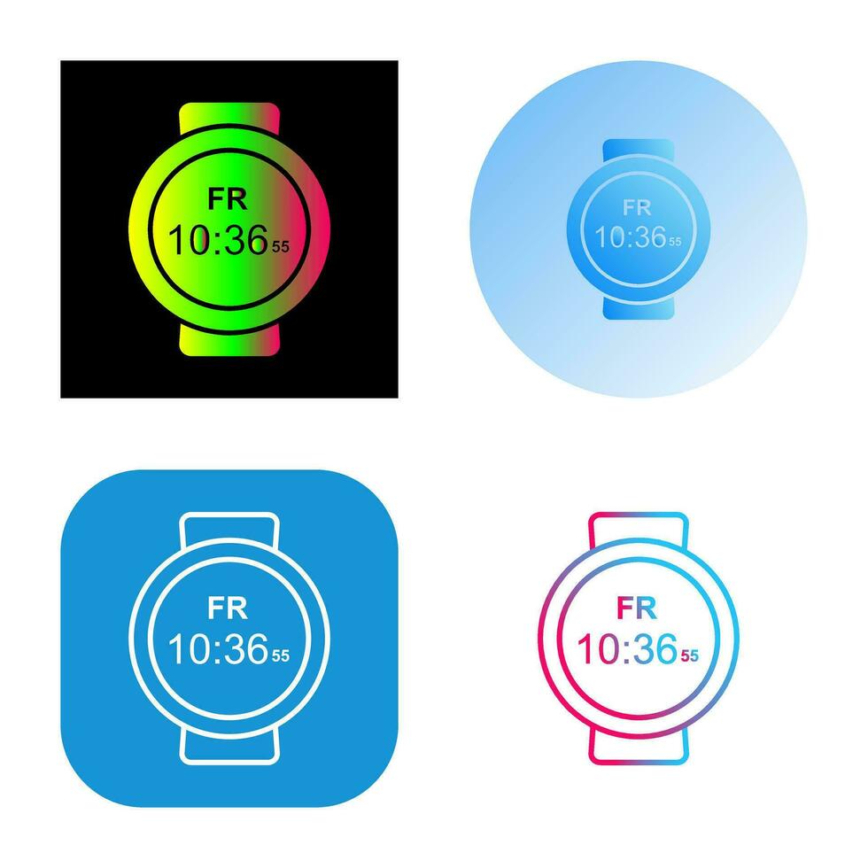 Sports Watch Vector Icon