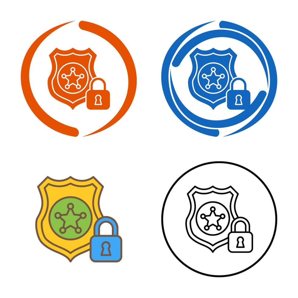 icono de vector de seguridad