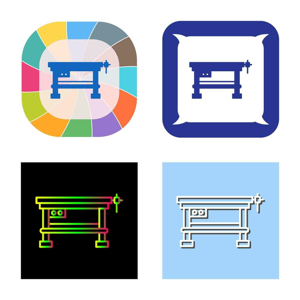 Work Bench Vector Icon