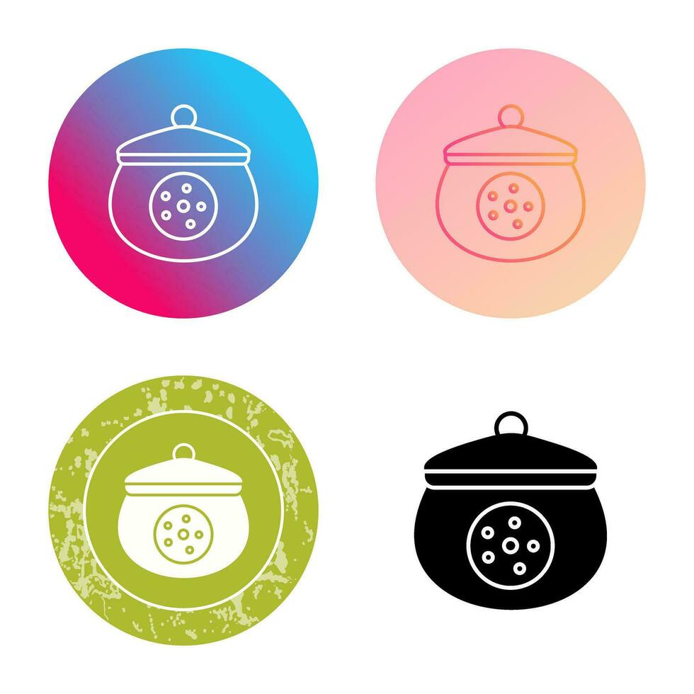 Cookie Jar Vector Icon