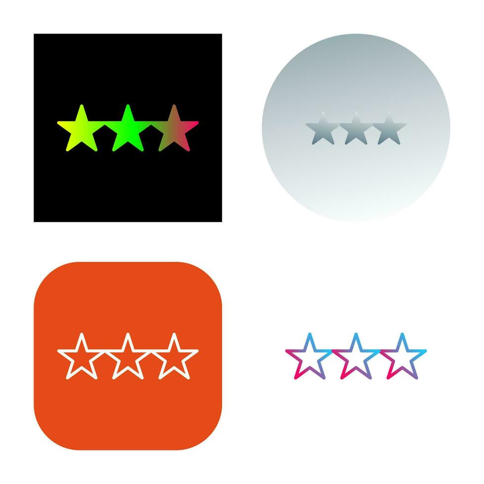 Stars Vector Icon