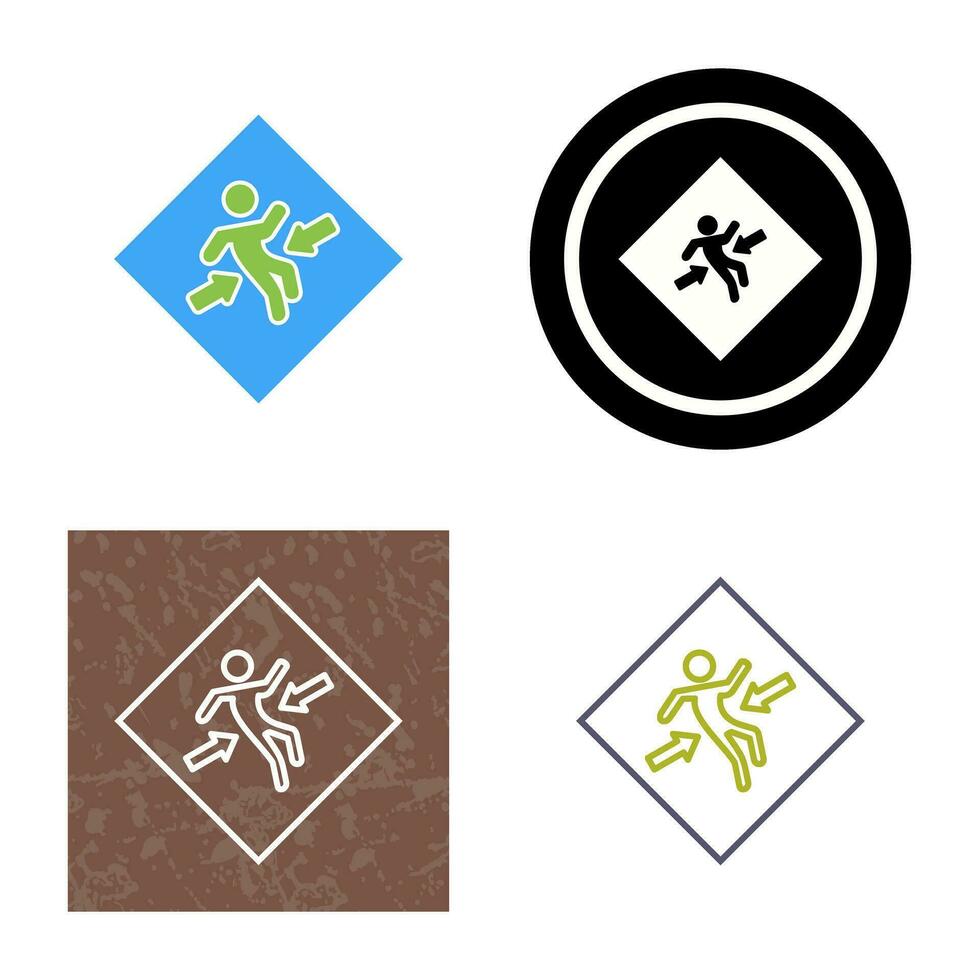 Crush Zone Vector Icon