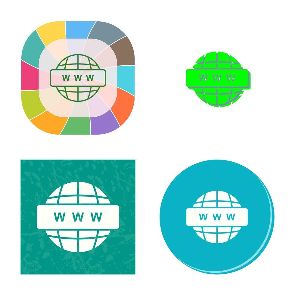 World Wide Web Vector Icon