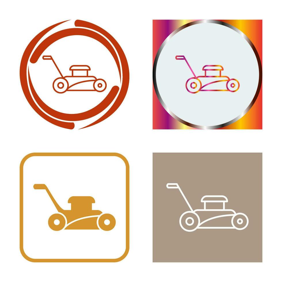 Lawn Mower Vector Icon