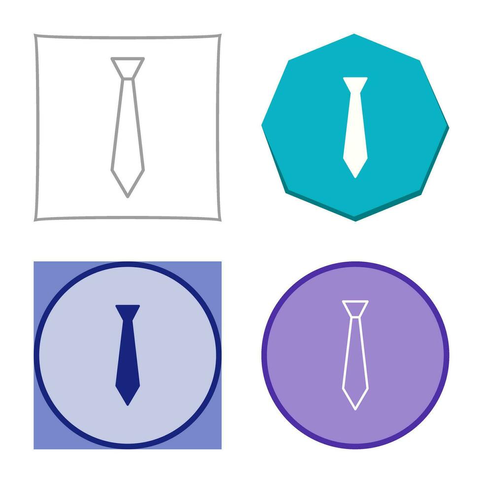 icono de vector de corbata