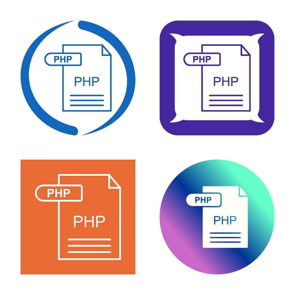 PHP Vector Icon