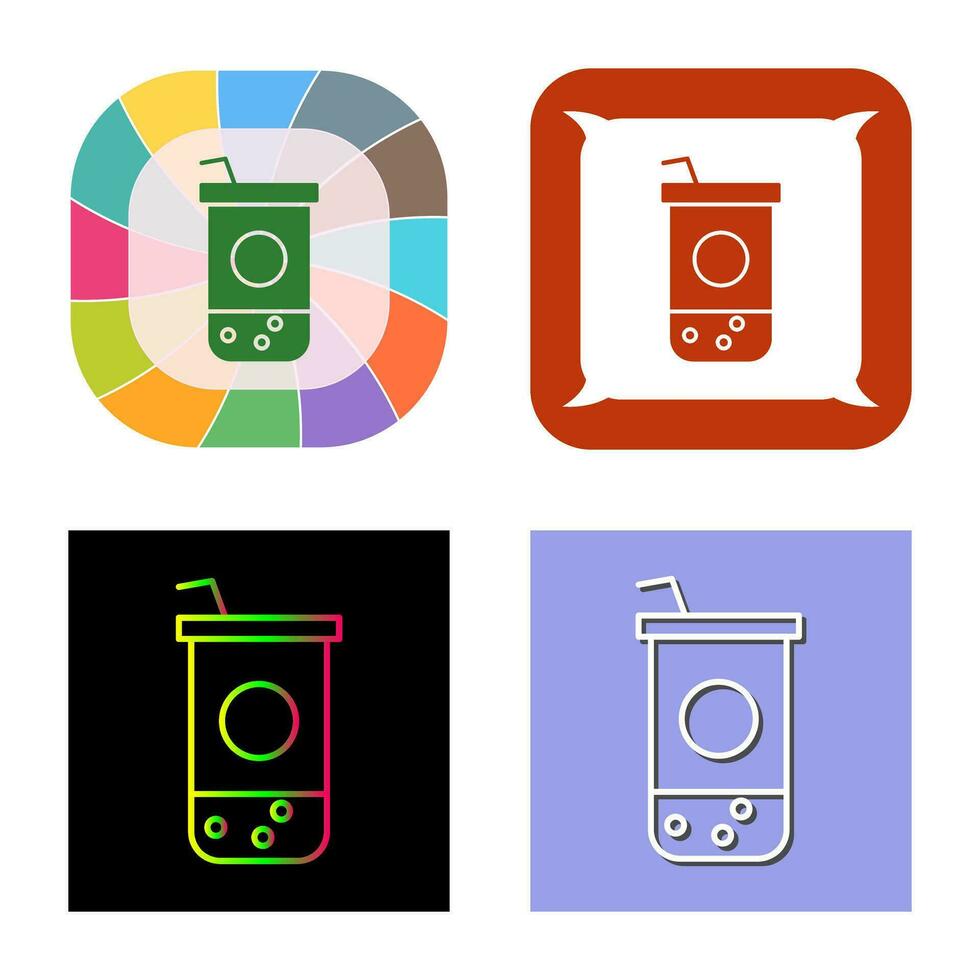 Chocolate Shake Vector Icon